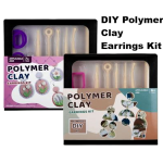 Make your own Polymer Clay Earrings Kit 